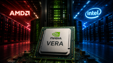 輝達Vera CPU完整規格鎖定AI代理運算 正面挑戰AMD、英特爾 4 ChatGPT Image 2026年7月22日 上午09 52 51