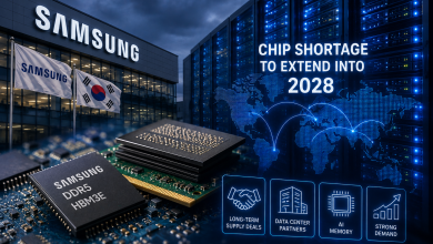晶片缺貨恐延續至2028年 三星與五大資料中心業者簽長期供貨合約 3 ChatGPT Image 2026年7月31日 下午04 34 08