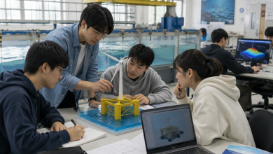 離岸風電、海洋能源需求爆發 「海洋工程系」人才成關鍵推手 3 海洋工程系是跨域程度相當高的科系,學生出路多元。(圖/AI生成)