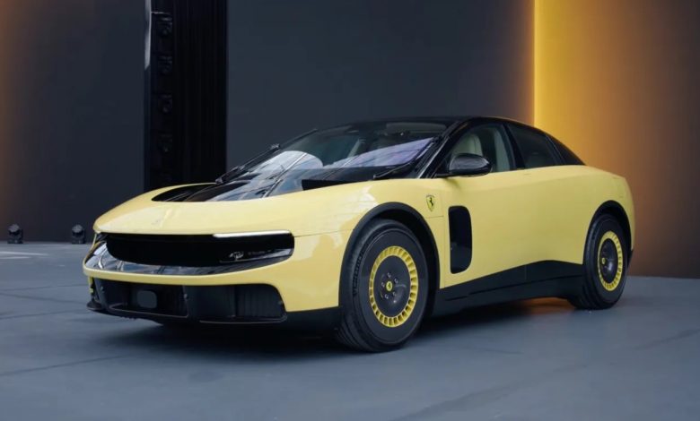 Ferrari Luce electric car hero