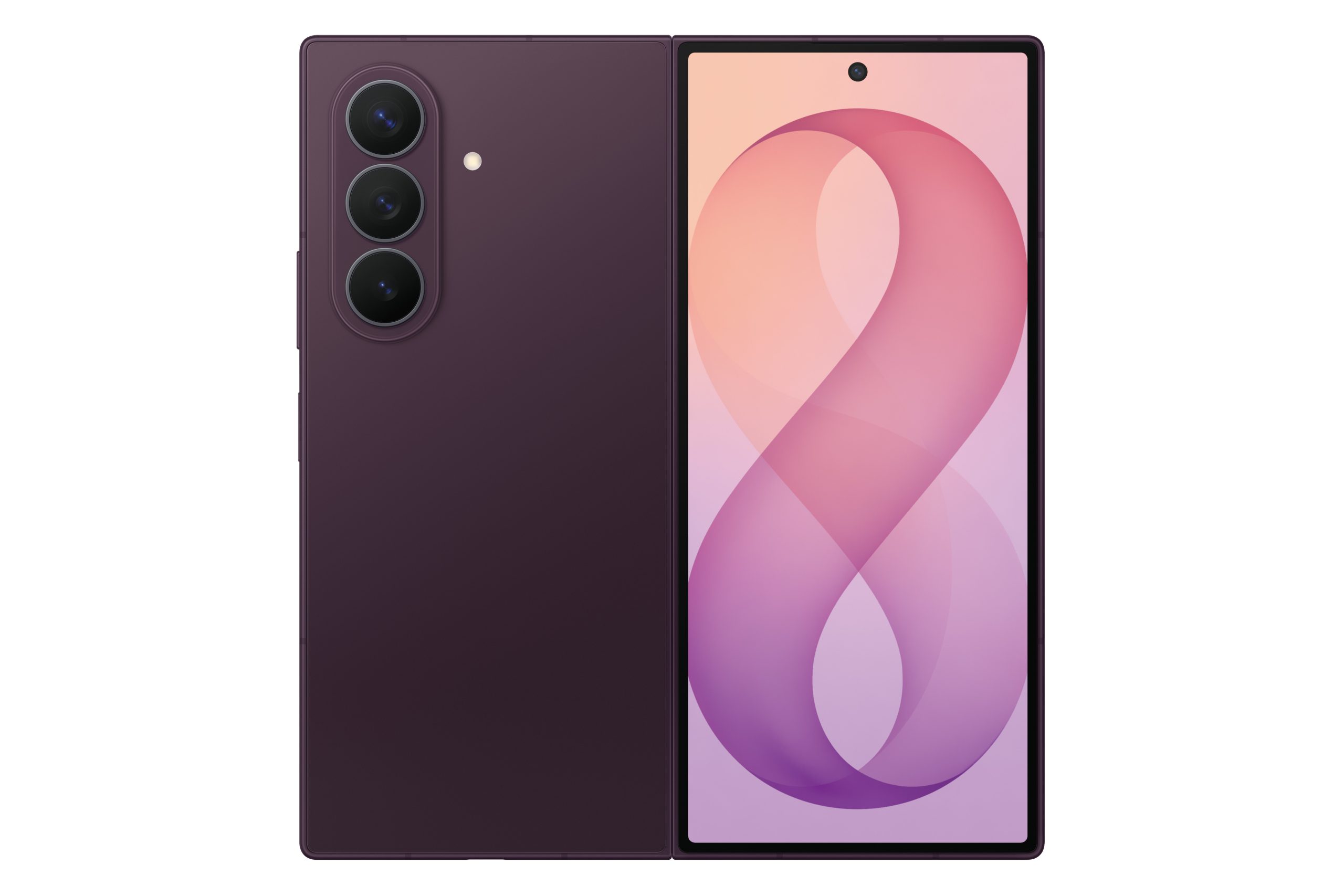 Galaxy Z Fold8 Ultra 背面_鳶尾紫。（圖／三星提供）