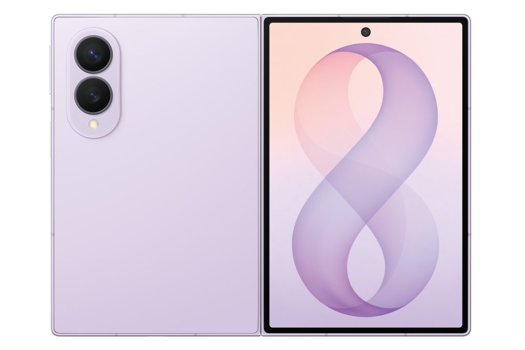 圖為Galaxy Z Fold8_薰衣紫。（圖／三星提供）