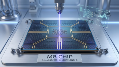 蘋果已啟動 M8 晶片開發?將首度採用 1.4 奈米製程強攻生成式 AI 3 據報道,M6 正在測試配備 12 個 GPU 核心,因此 M8 的配置很可能會大幅提升。(圖/AI生成)