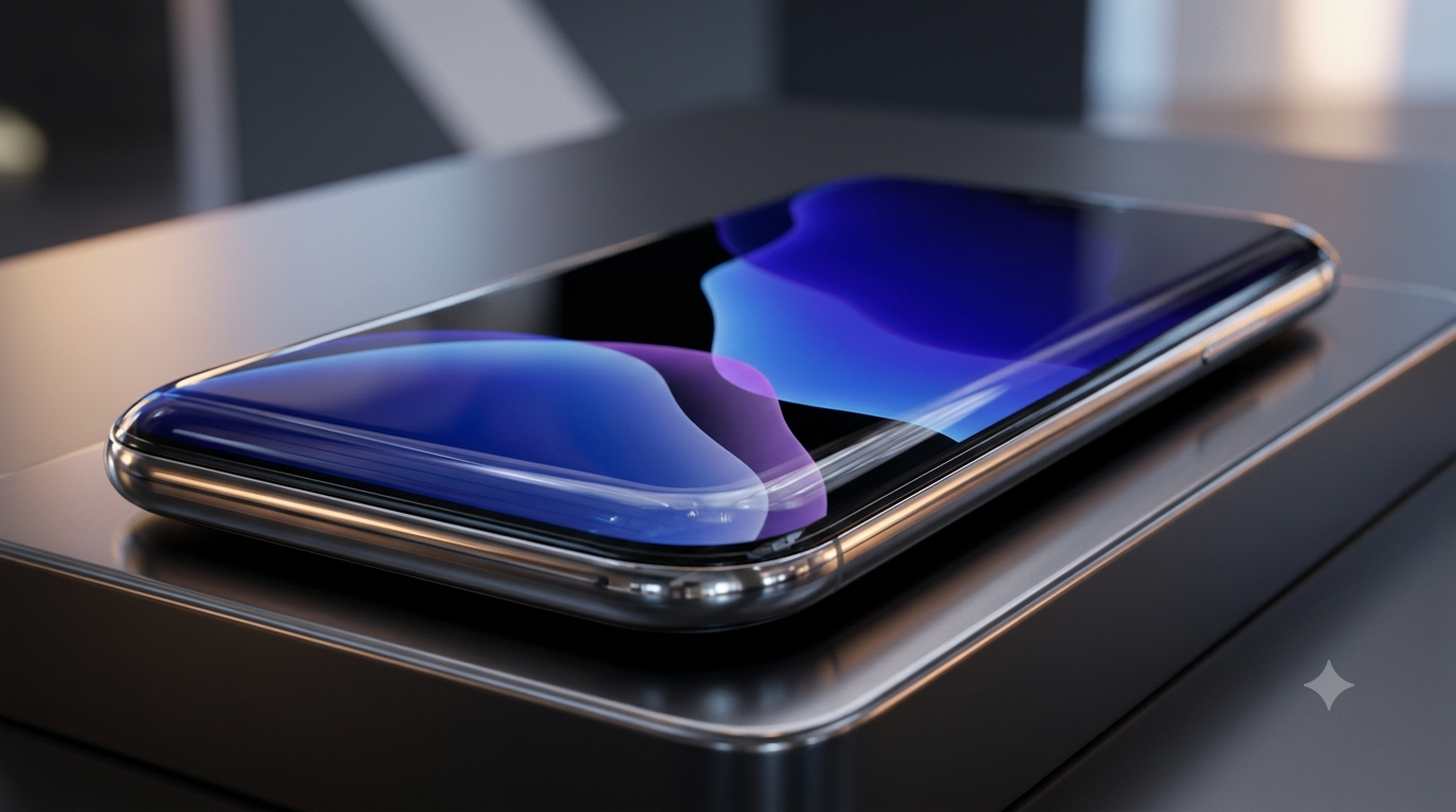 20 週年紀念款 iPhone 傳 2027 登場:全玻璃曲面與 10 大亮點搶先看 1 據外媒指出,蘋果正計劃推出一款採用曲面全玻璃設計的全新iPhone,其正面和背面均覆蓋著大面積的曲面玻璃。(圖/AI生成)