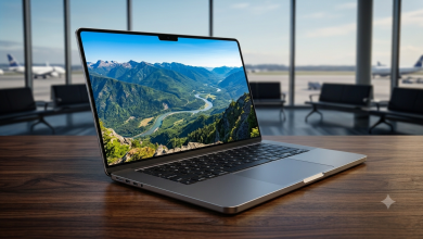 頂規外觀不再獨享!蘋果下一代 MacBook Ultra 設計傳將於一年內下放至入門機型 4 預計機身將明顯更薄更輕。用混合式OLED面板取代mini-LED背光,意味著頂蓋上少了一層實體層,因為OLED像素本身就能發光。最明顯的改變應該會出現在機身正面,「瀏海」螢幕預計將被取消。(圖/AI生成)