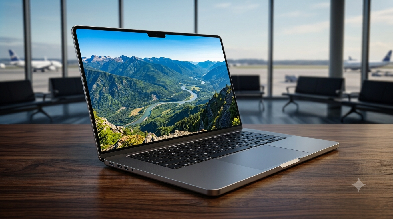 頂規外觀不再獨享!蘋果下一代 MacBook Ultra 設計傳將於一年內下放至入門機型 1 預計機身將明顯更薄更輕。用混合式OLED面板取代mini-LED背光,意味著頂蓋上少了一層實體層,因為OLED像素本身就能發光。最明顯的改變應該會出現在機身正面,「瀏海」螢幕預計將被取消。(圖/AI生成)