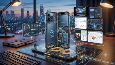 蘋果摺疊 iPhone 迎新進展!爆料稱:採非對稱雙電池設計、總電量近五千毫安培 4 目前僅憑總容量不足以估算電池續航力。最終結果還取決於螢幕尺寸、晶片類型、散熱情況以及軟體最佳化。(圖/AI生成)