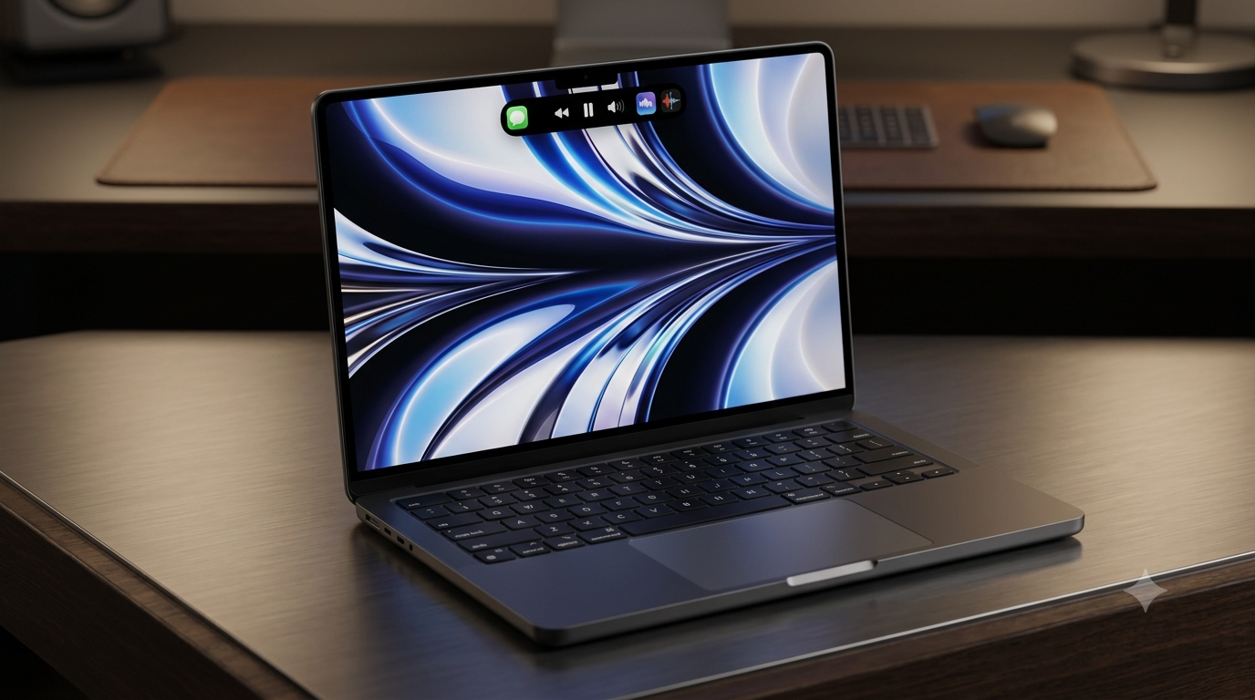彭博社指出，蘋果的目標是打造最輕薄的產品，在MacBook Pro上，這項變更尤其意味著放棄mini-LED面板，轉而採用混合式OLED面板。而OLED技術透過移除螢幕上的實體層，可以使筆記型電腦的頂蓋更薄。（圖／AI生成）