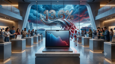 TrendForce指出，MacBook價格上漲可能會縮小MacBook與某些高階Windows筆記型電腦之間的價格重疊，促使一些對價格敏感的消費者轉向Windows裝置。（圖／AI生成）