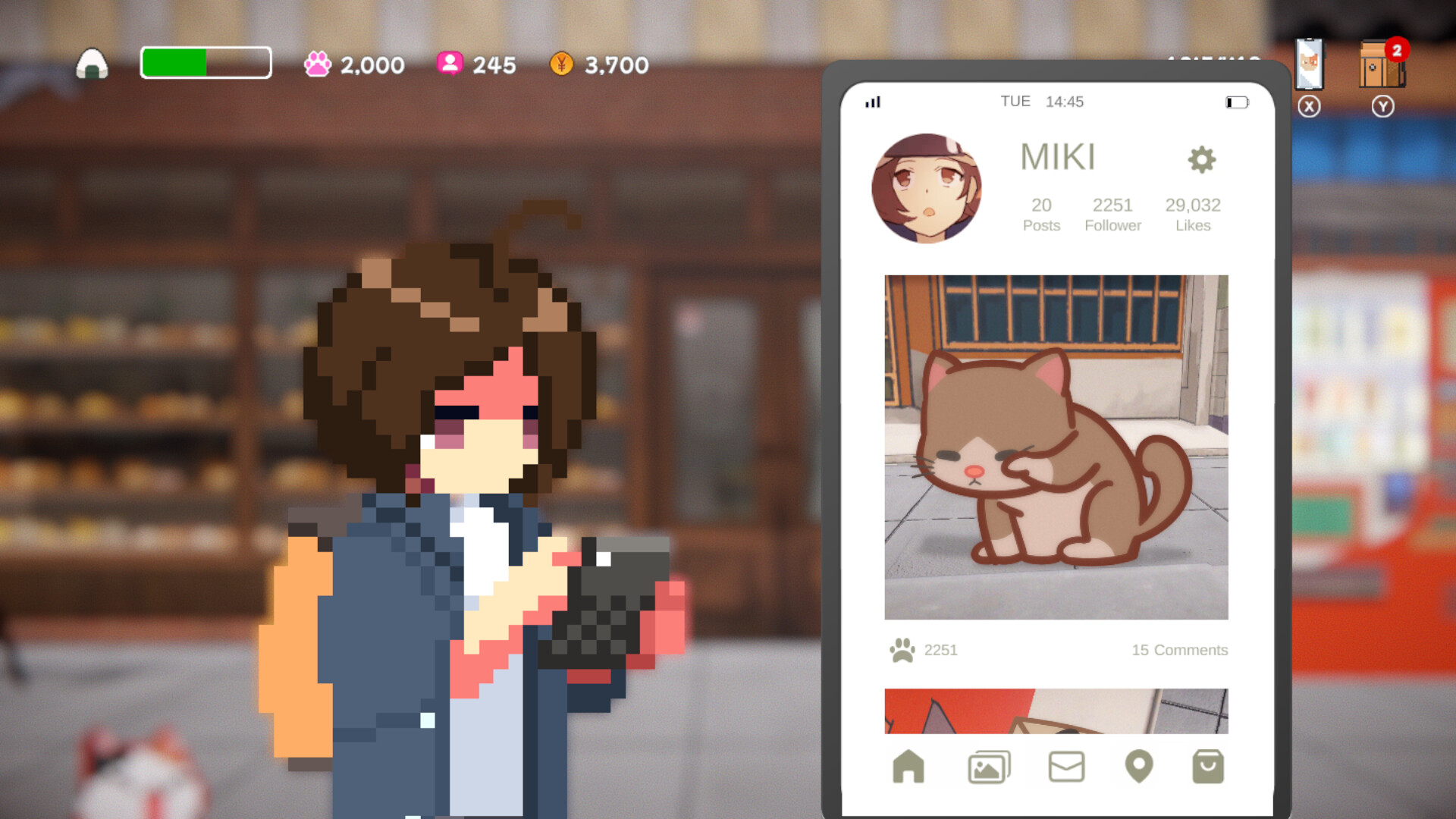 『美希與貓之島 -Neko Odyssey-』是一款休閒冒險遊戲，玩家要在貓島上拍攝並收集盡可能多的貓咪照片，享受收集貓咪照片的樂趣。（圖／取自Steam）