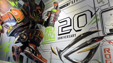 榮耀 20 年的無懼軌跡!敗家之眼 ROG 週年特展進駐中山商圈 終極配備曝光 3 知名藝術家BOUNCE以創作攜手ROG見證品牌周年。(圖/記者 孟圓琦攝)