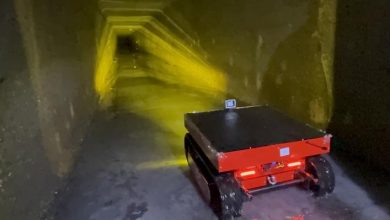 巴威颱風逼進!台南「下水道機器人」科技巡檢 防汛零死角 3 「下水道機器人」輔助下水道內部巡查作業情形。(圖/台南市政府提供)