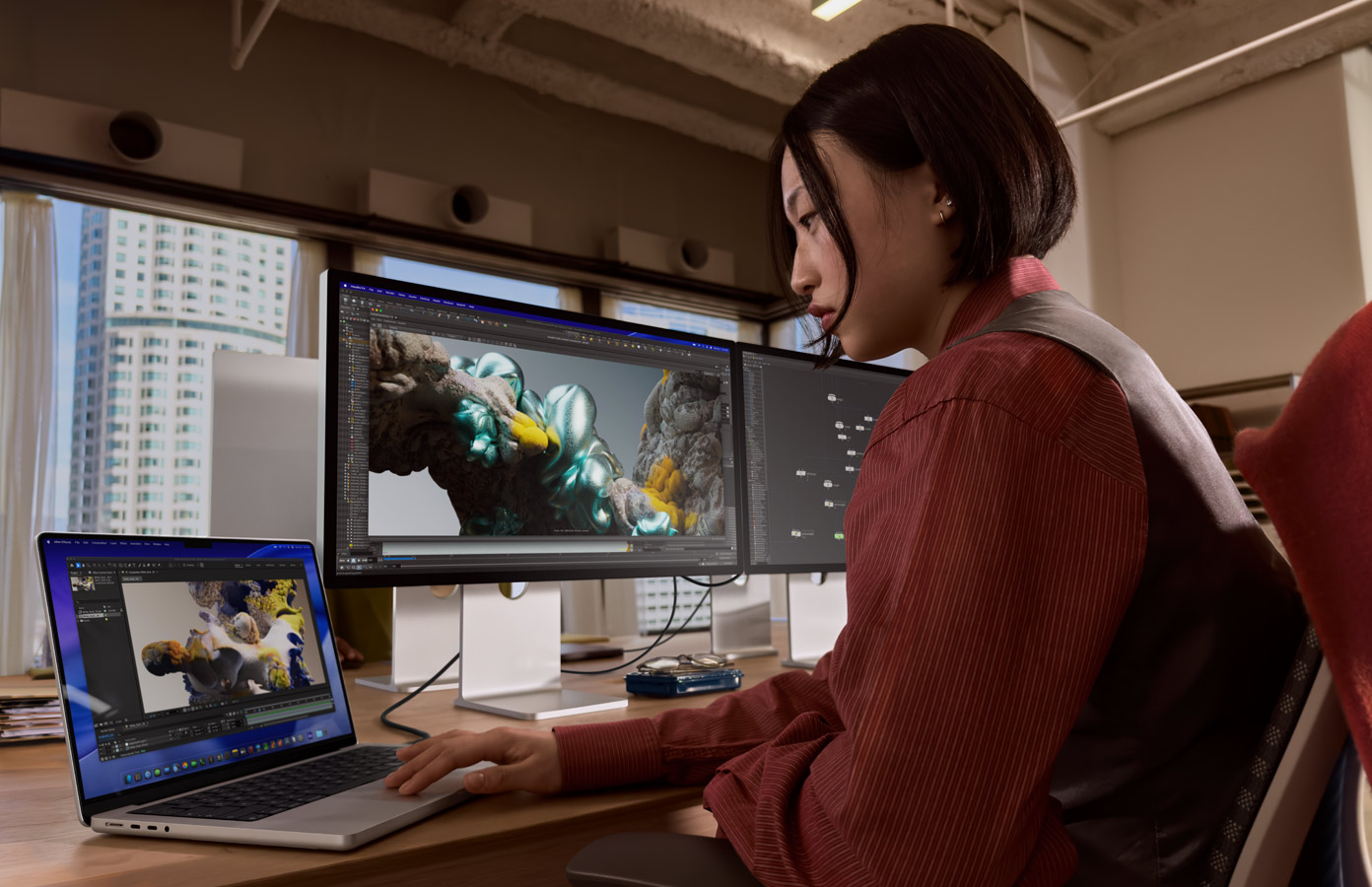 蘋果加快MacBook Pro改版節奏 入門款最快2027年就會升級 1 搭載M7晶片的入門版MacBook Pro最快將於2027年上半年亮相。(圖/截取自蘋果)
