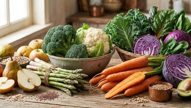 每天纖維攝取不足?9大天然高纖食材 防便秘還護心、控血糖 3 膳食纖維除了有助預防便祕,更有助降低低密度脂蛋白膽固醇(LDL,又稱壞膽固醇)、穩定血糖、增加飽足感,並降低心血管疾病及大腸直腸癌等疾病風險。(圖/AI生成)