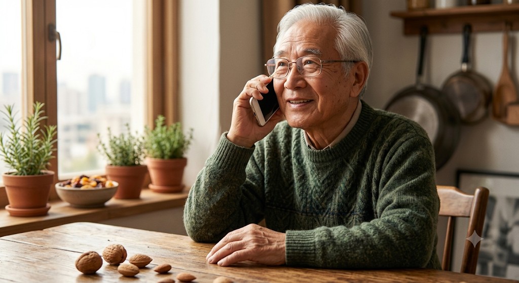 巴威颱風來勢洶洶!北市首創「災害預防AI語音」 關懷萬名獨居老人 1 社會局今年創新導入科技力量,首創「災害預防AI語音關懷服務」,以「科技輔助、人本關懷」之精神,為全市弱勢長者、機構住民及街友構築起一道兼具智慧與溫暖的實體與數位雙重守護網。(圖/AI生成)