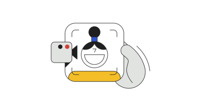 「自拍影片」登入 Google 帳號，安全防護再升級。（圖／Google提供）