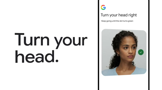 Google全新「自拍影片」登入功能:錄製頭部動作秒解鎖、台灣搶先啟用 2 如何設定與使用自拍影片。(圖/Google提供)