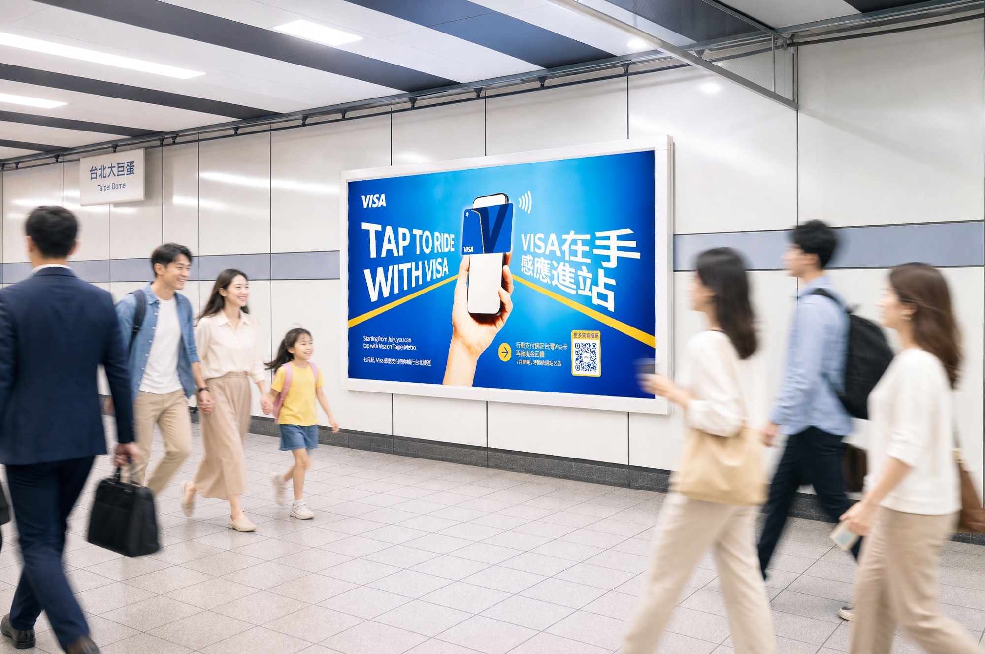 Visa 期望透過更便利的支付體驗，協助提升台灣乘客及入境旅客在台移動便利性。（圖／台灣 Visa提供）