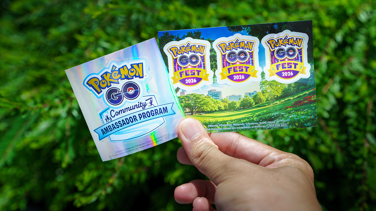 「Pokémon GO Fest 2026:全球」活動倒數!7/11至7/12亮相心中山線形公園 10 完成社群大使指定任務即可獲得大使專屬貼紙。(圖/Pokémon GO團隊提供)