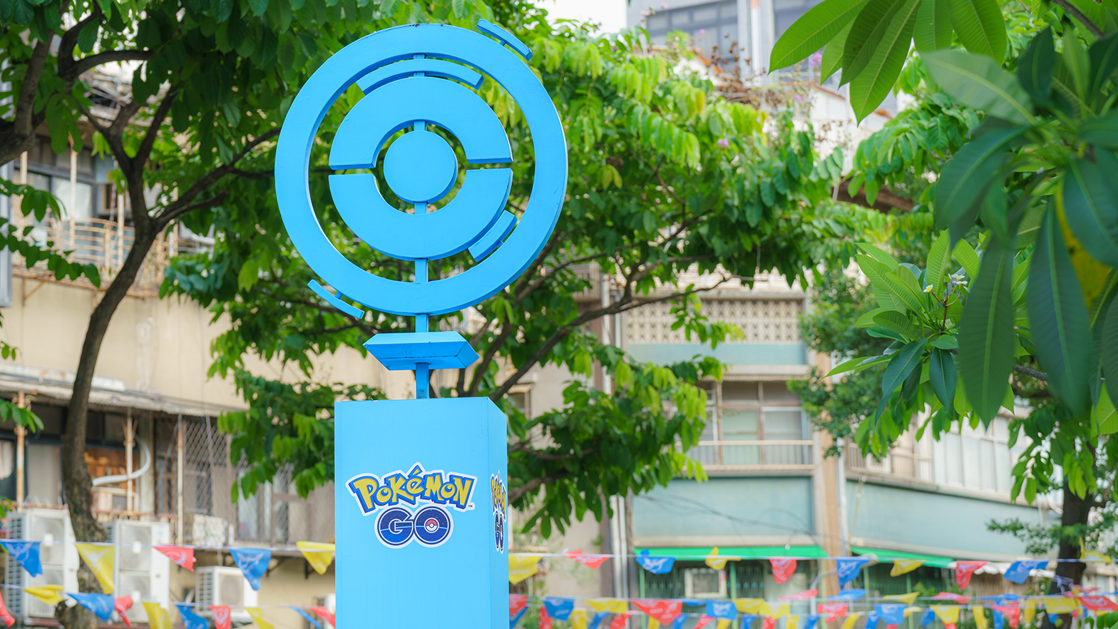 「Pokémon GO Fest 2026:全球」活動倒數!7/11至7/12亮相心中山線形公園 8 心中山線形公園沿途設有許多補給站。(圖/Pokémon GO團隊提供)