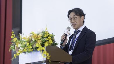 台灣三菱電機自動化總經理渡邊憲章。（圖／三菱電機提供）