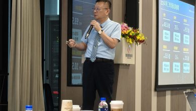樺漢在手訂單超2550億元!今年營收與獲利拚高成長 優化ROE與TSR 4 樺漢科技今(14)日舉辦法人說明會,說明2026年第二季營運成果與展望。(圖/記者許若茵攝)