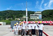 1 航太系太空科技實驗室成員於發射前合影