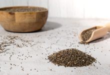 奇亞籽含有Omega-3脂肪酸、蛋白質、膳食纖維、抗氧化物，以及鈣、鎂、磷等多種營養素。（圖／123RF）