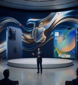 Apple將於9月9日在Apple Park舉行今年秋季新品發表會。(圖/AI生成)
