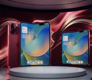 Apple首款摺疊iPhone傳聞持續升溫,最新爆料更將焦點指向機身配色。(圖/AI生成)