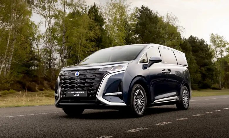 BYD Denza D9 MPV prices UK