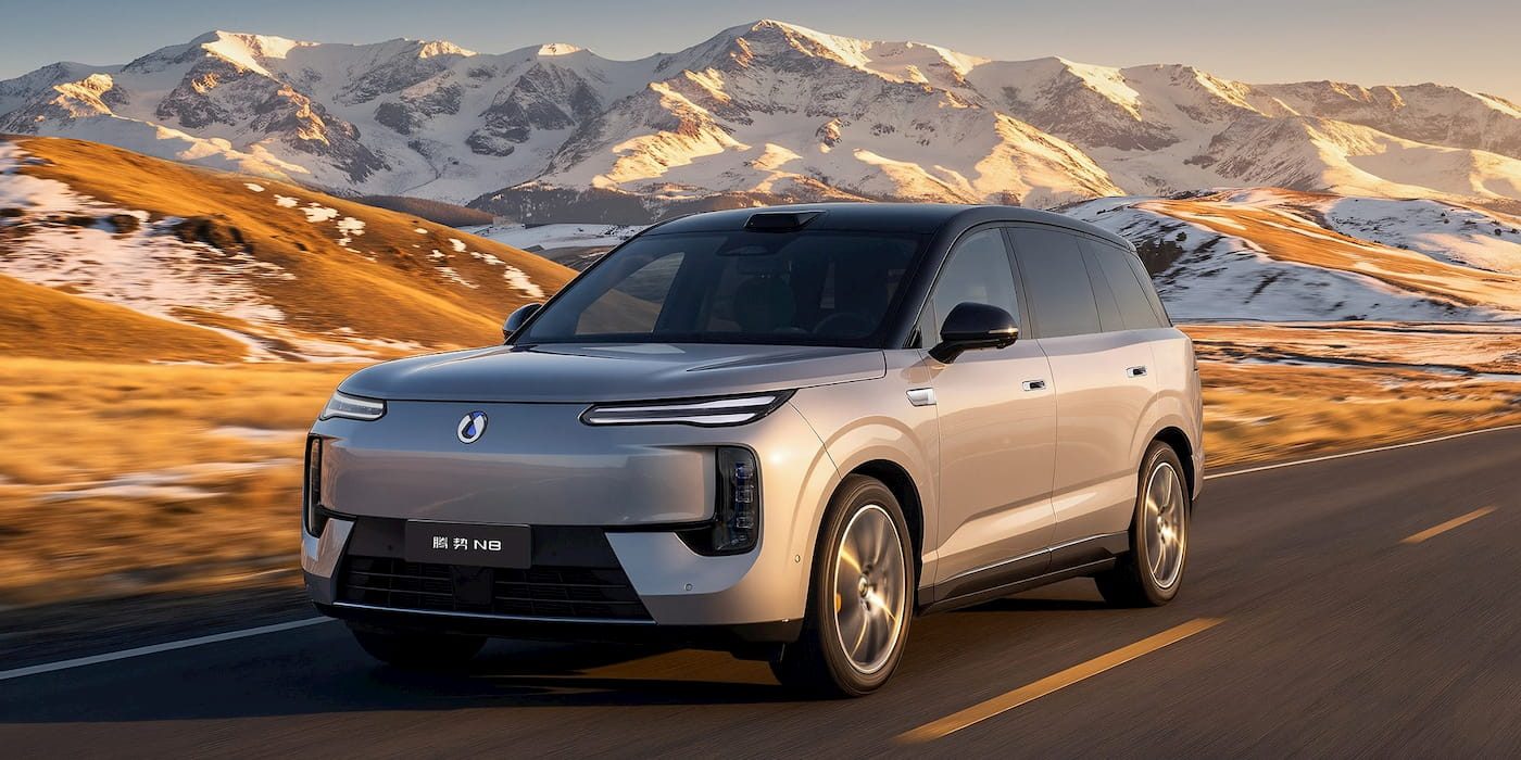 比亞迪新Denza N8純電續航破千公里 10%充至70%只要5分鐘 1 BYD new Denza N8 EV range