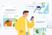 Google Maps內建的「Ask Maps」功能升級，朝向代理式AI發展。 （圖／Google提供）