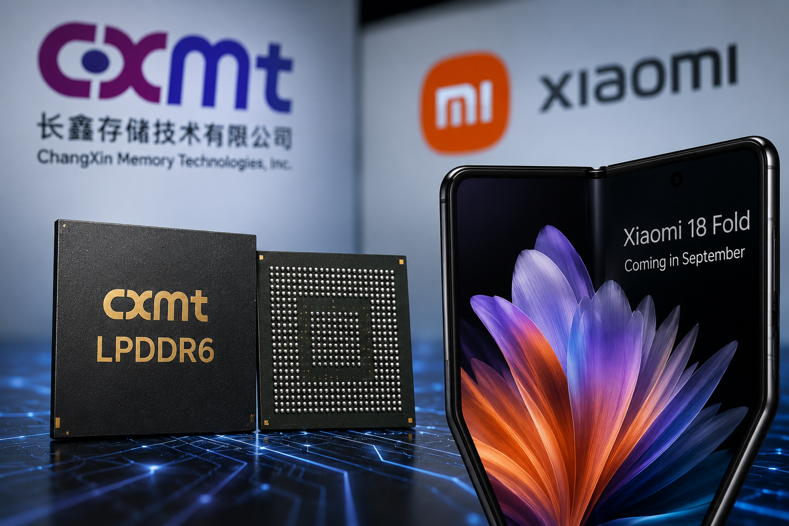 長鑫LPDDR6量產上陣 小米18 Fold摺疊機9月首發搭載 1 ChatGPT Image 2026年8月31日 上午09 43 07