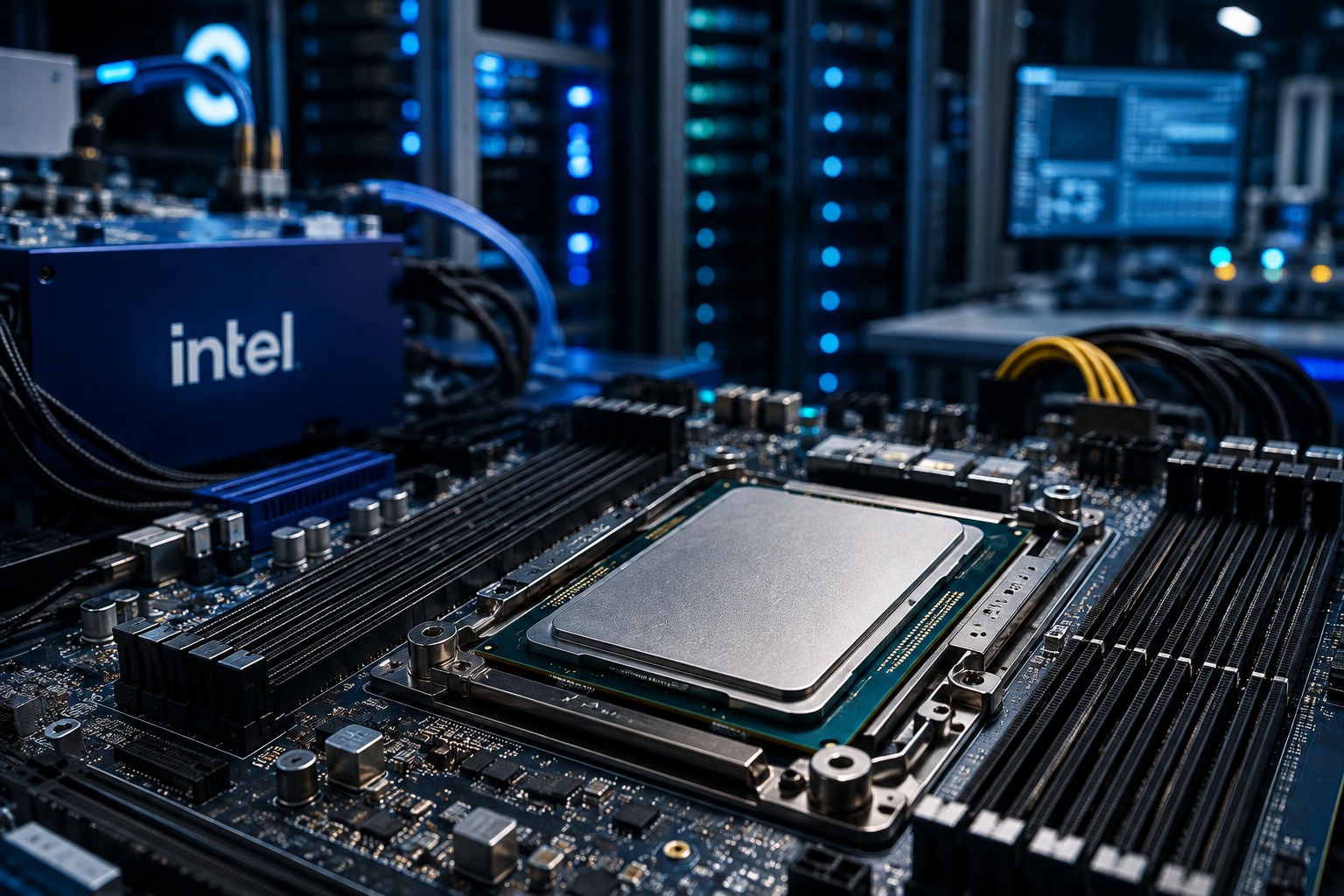 英特爾下一代Xeon工程樣品 Diamond Rapids搭32核心、240MB L3快取 1 ChatGPT Image 2026年8月7日 上午10 46 32