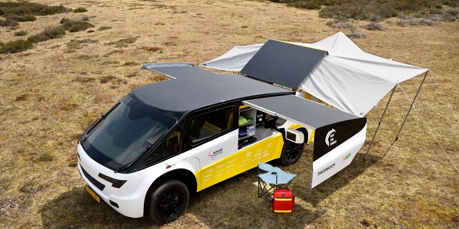 荷蘭學生打造太陽能行動診所 8月將赴肯亞實地測試 1 Eindhoven solar ambulance
