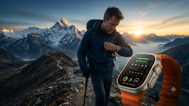 Apple Watch Ultra 4 將於下個月發布，與iPhone 18 Pro、iPhone Ultra等產品一同亮相。電池續航力有望提升。（圖／AI生成）