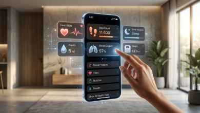 你可以在 Apple Fitness 應用程式中查看許多 Apple Watch 的指標，但 Apple Health 應用程式能提供更全面的數據概覽。（圖／AI生成）