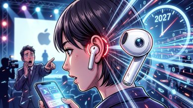 耳機拍照會亮燈!蘋果 AirPods 相機細節與隱私機制流出 最快「這時候」發表 3 有代碼顯示 AirPods 可以控制硬體指示燈及其亮度,但想必會有狀態指示燈,或許能緩解人們對AirPods攝影機未經許可拍攝他人照片的隱私擔憂。(圖/AI生成)