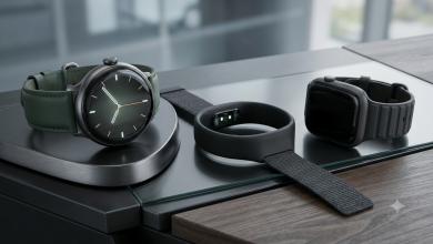 蘋果擬重塑 Apple Watch 產品線:圓形錶面、無顯示器健身手環入列評估 3 外媒表示,蘋果手錶的改版「其意義可能堪比iPhone從平板設計轉變為可折疊設備」。(圖/AI生成)