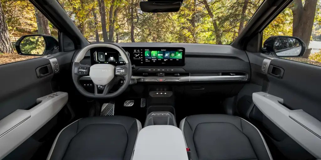 Kia EV3美國2.99萬美元起 比Niro EV便宜近1萬美元 2 Kia first EV3 US interior