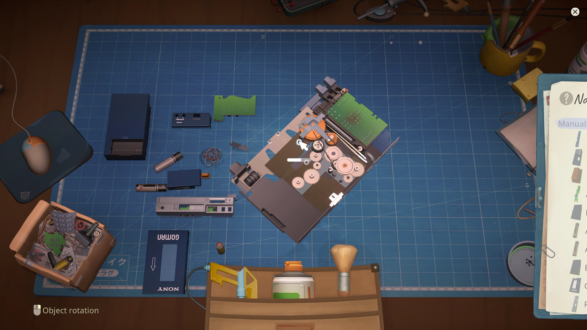 96%壓倒性好評!電子維修模擬新作《ReStory: Chill Electronics Repairs》首日熱銷十萬套 4 修復各種充滿懷舊氣息的設備,這些設備的設計靈感源自經典遊戲機、掌上型電腦、手機、相機、音樂播放器和家用電器。小心地拆解每個設備,清潔內部,更換故障部件,然後使用你可靠的工具將其重新組裝。(圖/取自Steam)
