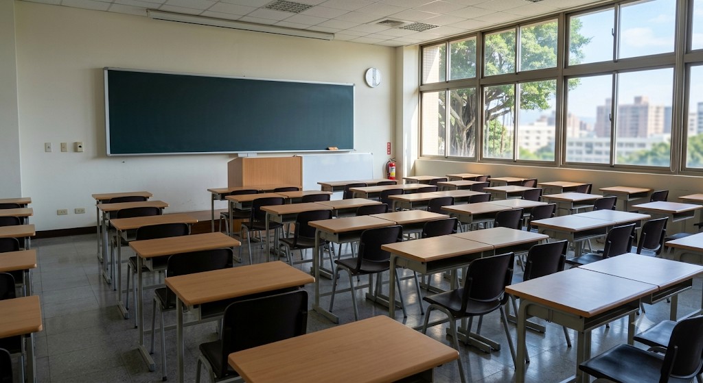 學前教育影響超乎想像!幼兒園怎麼上可能「影響青春期學業」 1 教室 (圖/AI生成)