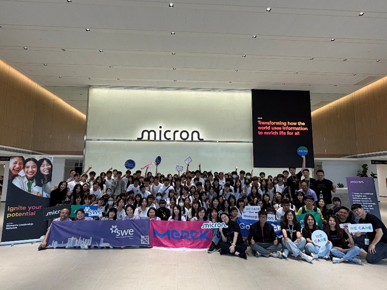 臺科大材料營攜手美光、默克、SWE 及后綜高中，共同舉辦「2026 Going Tech Summer Camp」一日科學實作工作坊