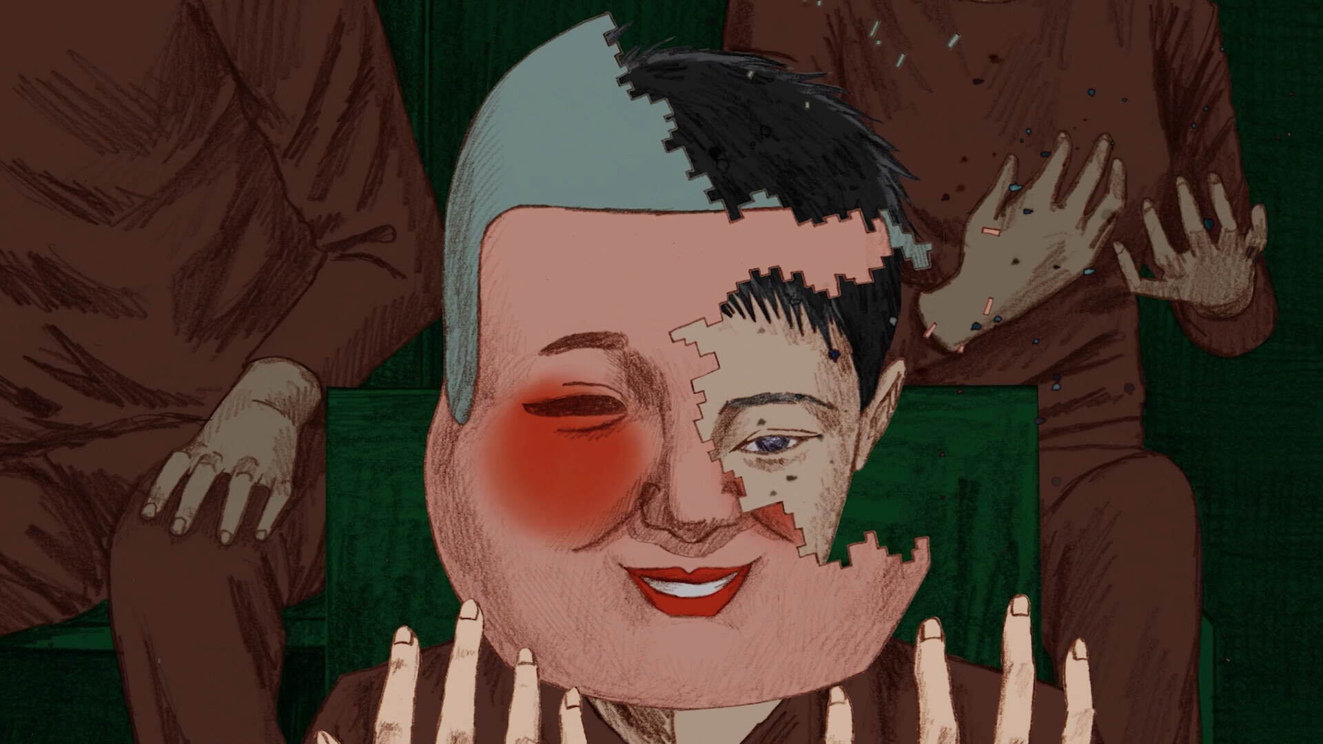 每個行為皆受監視,每一句話皆被衡量。偽裝成完美的信徒:掛上虛假的笑容,維持無瑕的操行紀錄,履行每日職責,以免招致懷疑。(圖/取自Steam)