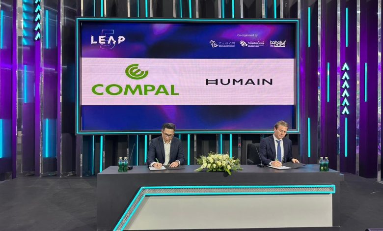 HUMAIN選擇仁寶電腦作為長期策略ODM合作夥伴，共同推動次世代AI基礎設施與智慧運算平台的開發及製造。（圖／仁寶電腦提供）