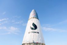 美國太空新創Stoke Space累計募資達23億美元，15公噸級Nova Block 2預計2029年首飛。（圖／取自Stoke Space）