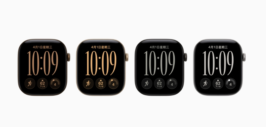 Apple Watch Series 12 與 Ultra 4 正式發布 主打全新健康追蹤與語音智慧機能 1 Apple Watch Series 12備有深古銅色、淺金色、黑色,以及太空灰色全新「健康感測系統」與 S11 晶片聯手,加上本領更強大的光學與電子感測器,設計全面刷新,帶來更高頻率的心率監測功能。( 圖/取自蘋果官網)