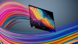 職缺百科 15 最新搭載英特爾處理器的 Swift Spin 14 與支援 Wacom AES 2.0 協定的 Acer 主動式觸控筆相容。(圖/取自宏碁官方宣傳片)