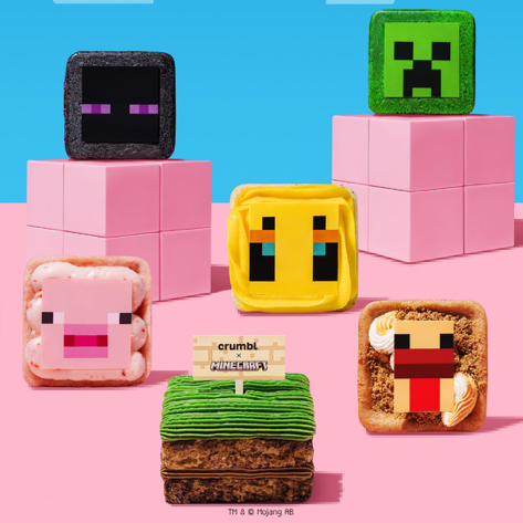  Crumbl 表示，他們還將推出 Minecraft 神秘勺子，前 200 名購買六包裝聯名餅乾的顧客還將獲得一款特別的獨家勺子。 （圖／取自@crumbl X）